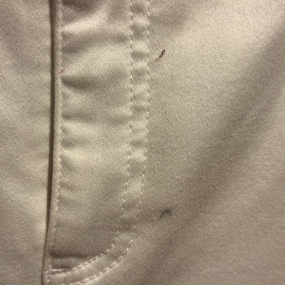 Women's Cropped White Jeans size 16/waist 33 inches - Picture 4 of 6